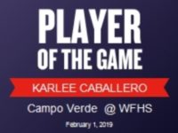 Player of the Game 2019